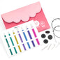 KnitPro Knitting Pins Circular Interchangeable Standard Zing Midi Set