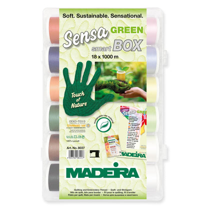 Madeira Sensa Green No. 40 Smart box 18 x 1000m Spools